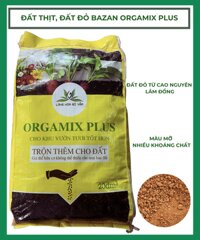 Đất thịt, đất đỏ Bazan Orgamix Plus – tơi xốp giàu dinh dưỡng