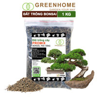 Đất trồng cây bonsai, mai vàng trộn sẵn, giữ ẩm tốt, thoáng khí, nhiều dinh dưỡng Greenhome - ĐẤT BONSAI BAO 1KG