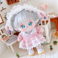 [Đặt trước] Outfit doll 20cm váy lolita hồng đáng yêu (không gồm doll)