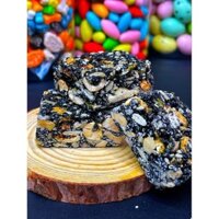 [ĐẶT TRƯỚC] Thanh Mè Đen Dinh Dưỡng - Túi Zip 500g - Ăn Vặt PV FOOD