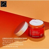 (DATE 03/2024) Kem dưỡng trắng ban đêm Úc Cà Rốt, Vitamin C Luminous Andalou Naturals_50g