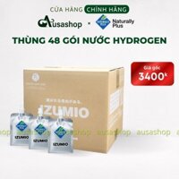 [DATE 03/2026] Thùng 48 Gói Nước Hydro IZUMIO - Nhập Khẩu Chính Hãng
