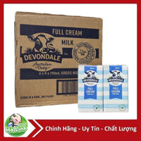 [Date 06/2025] Sữa tươi Devondale nguyên kem 200ml (24 hộp/thùng)