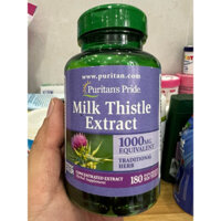 [DATE 06/2027 - HÀNG MỸ 🇺🇸] Bổ gan giải độc gan Milk Thistle Extract Puritan’s Pride 1000 mg HỘP 180 VIÊN