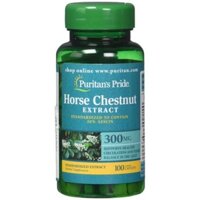[Date 06/2027] Viên uống hỗ trợ suy giãn tĩnh mạch chân Horse Chestnut 300mg Puritan's pride 100v