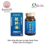 [DATE 07/2024] VIÊN UỐNG DẦU CÁ OMEGA-3 GENKI FAMI (HỘP DÙNG TRONG 30 NGÀY)