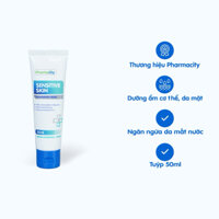 date 07/2025 Kem dưỡng ẩm cho da nhạy cảm Pharmacity Sensitive Skin ( chai 50ml)