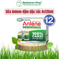 [Date 07/2025] Thùng Sữa nước Anlene hương Vani đậm đặc ít béo 125ml