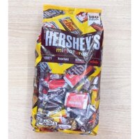[Date 07/25] KẸO SOCOLA HERSHEY'S MỸ 3 MÀU BỊCH 1.58KG 180 VIÊN