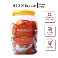 (Date 08.05.2025) Thạch Rau Câu Trái Cây NewChoice Summer Jelly Mango Grape Peach 1.49kg