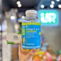 [Date 08/2026] Viên uống dầu cá Member’s Mark Omega 3 6 9 Heart Health 325 viên của Mỹ