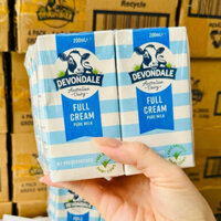 [Date 09/2025] Thùng 24 hộp 200ml sữa tươi nguyên kem Devondale