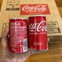 (DATE: 09/2025) THÙNG 30 LON NƯỚC NGỌT CÓ GAS COCA COLA VỊ NGUYÊN BẢN ORIGINAL TASTE - 160ML/LON