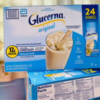 [DATE 10/2025] THÙNG 24 chai Sữa Nước Glucerna Shake Dành Cho Người Tiểu Đường Hương Vani- 237ml của Mỹ 🇺🇸