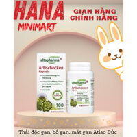 (Date 10/2026) VIÊN UỐNG MÁT GAN THẢI ĐỘC GAN ALTAPHARMA ARTISCHOCHEN 100v - HÀNG ĐỨC