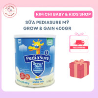[Date 10/25] Sữa Bột Pediasure Grow and Gain vị Vani Mỹ lon 400g (hàng chính hãng)