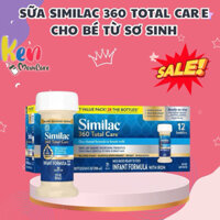 (Date 10.25) SỮA NƯỚC SIMILAC TOTAL CARE NỘI ĐỊA MỸ BÉ TỪ SƠ SINH ( thùng 3 lốc )
