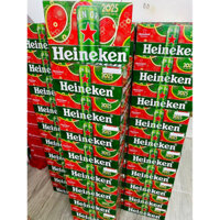 👏🏻👏🏻[DATE 11/08/2025] Thùng 24 Lon Bia Heineken Xanh 330ml (Phiên Bản Xuân 2025)