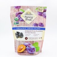 DATe 11/2024 Mận Khô Hữu Cơ Sunny Fruit Organic Dried Plums, 150g (5 Gói Nhỏ)