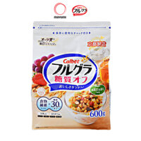 [Date 11/2025] Gói 600g Ngũ cốc trái cây Calbee Nhật Bản (ít đường)