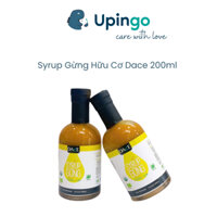 [Date 11/2026] Syrup Gừng Hữu Cơ DACE 200ml