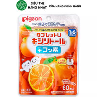 Date 1/12/2023KẸO NHAI XYLITOL FLUORINE PIGEON HƯƠNG CAM (60 VIÊN)