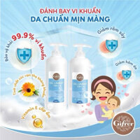Date 11/25 - Gel Sữa tắm gội 2-1 Gel Lavant Gifrer an toàn cho bé Pháp / Chai 500ml - SHC