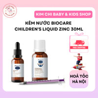 [DATE 11/25] Kẽm nước Biocare cho bé - Children's Liquid ZinC (30ml)