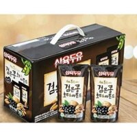 [Date 1/2024] Sữa Hạt Óc Chó Hạnh Nhân Đậu Đen Hàn Quốc 20 Bịch