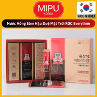 (Date 1/2026) Nước Hồng Sâm Hậu Duệ Mặt Trời KGC Everytime Hộp 30 gói x 10ml Cheong Kwan Jang