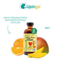 [Date 1/2026] Vitamin tổng hợp ChildLife Multi Vitamin & Mineral 237ml cho bé từ 6M+ USA