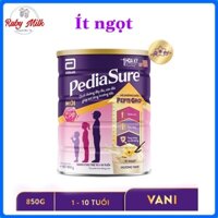 [Date 1.2027] Sữa bột Pediasure Lon 800g Vani Ít Ngọt