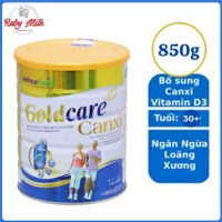 [Date 1.2027] Sữa bột Wincofood GoldCare Canxi hương vani lon 850g
