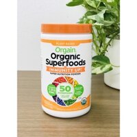 [Date 12.2023] Bột Superfoods Hữu Cơ Hương Cam Quýt Orgain 280gr