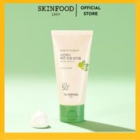 [Date 12/2025] Kem chống nắng SKINFOOD vật lý chiết xuất quả mọng lý gai dịu nhẹ SPF 50+ PA++++ chống tia UV bụi mịn 50ml