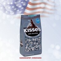 (date 12/2025) Kẹo Socola Kisses Hershey’s Kisses Milk Chocolate 330 Viên
