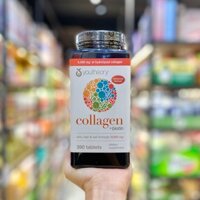 [DATE 12.2025] Viên Uống Youtheory Collagen +Biotin Advanced Formula Skin, Hair & Nail 390 Viên