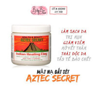 [Date 12/2027] Mặt nạ đất sét núi lửa Bentonit AZTEC SECRET - Hỗ trợ làm sạch da, giảm mụn, kiềm dầu