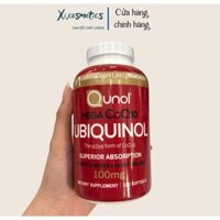 date 12/27 - Bổ tim mạch Mega Coq10 Ubiquinol 100mg 120 viên Qunol từ Mỹ
