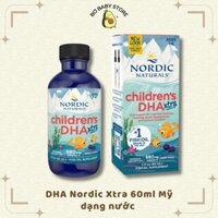 (DATE 1/28) Siro bổ sung DHA cho bé từ 1 tuổi Nordic Naturals DHA Xtra Liquid 60ml Mỹ phát triển trí não (BILL US)