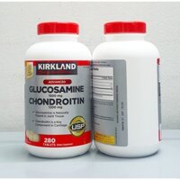 date 1/28 - Viên bổ khớp Kirkland Glucosamine 1500 mg Chondroitin 1200 mg chai 280 viên từ Mỹ (mẫu mới củachai 220 viên)
