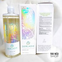 [DATE 1/5/2026 size 500ml] Nước tẩy trang chiết xuất Cây Phỉ, BHA & AHA làm sạch sâu DERLADIE Cleansing Water WitchHazel