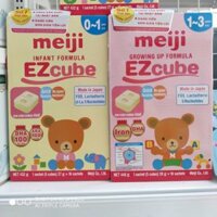 (Date 2022) Hộp 16 thanh Sữa bột Meiji số 0 1 hàng nhập khẩu