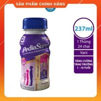 [DATE 2022][HÀNG MỚI VỀ] Thùng 24 Sữa nước PediaSure 237ml/chai hương vani