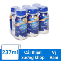 (Date 2024) Lốc 6 chai sữa bột pha sẵn Ensure gold Vigor vani 237ml- có ship hỏa tốc HCM