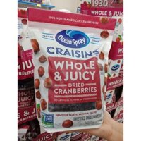 DATE 2024 Nam Việt Quất Craisins Ocean Spray 1.8kg (Trái Đỏ) - Mỹ