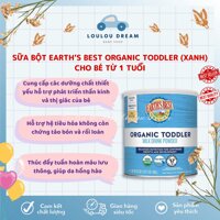 [DATE 2024] Sữa Earth Best Xanh Organic Toddler Mỹ Hộp 595gr - HÀNG AIR SẴN [LOULOU]