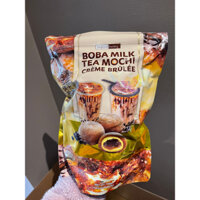 DATE 2024-TÚI BÁNH MOCHI TRÀ SỮA TRÂN CHÂU KEM TƯƠI BOBA MILK TEA MOCHI CREME BRULEE - TÚI 700G