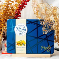 (Date 2025) Hộp bánh Richy Plus hộp thiếc 500g+ túi giấy- có ship hỏa tốc HCM