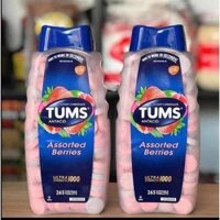 [Date 2025] Kẹo ngậm Tums 1000mg 265 viên của Mỹ